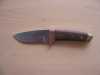 Prodám nůž handmade stainless- ručně vyráběná nerezová ocel,zhotoveno pravděpodobně u nožíře Vratislava Svárovského.cena 3 400Kč.další informace na tel.602 847 706 
