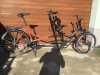 Prodám tandemové kolo se zadním ovládáním pro handicapovaného jezdce vpředu, výbava Shimano (přehazovačka, brzdy). Nepoužité (nevhodný dárek), originál výroba v České republice.